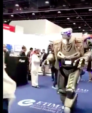 7.4 Million Dollar Robot Bodyguard